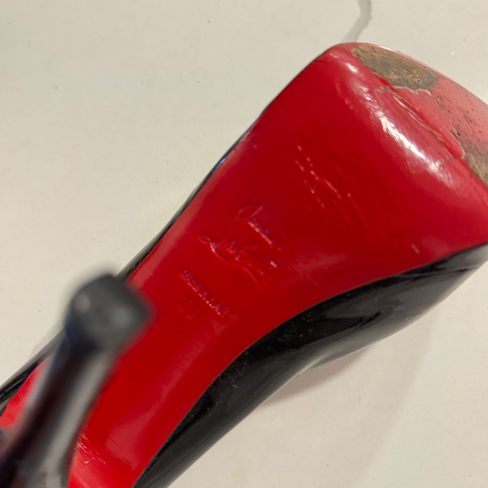 Christian Louboutin Peep Toe Pumps - Picture 7 of 7